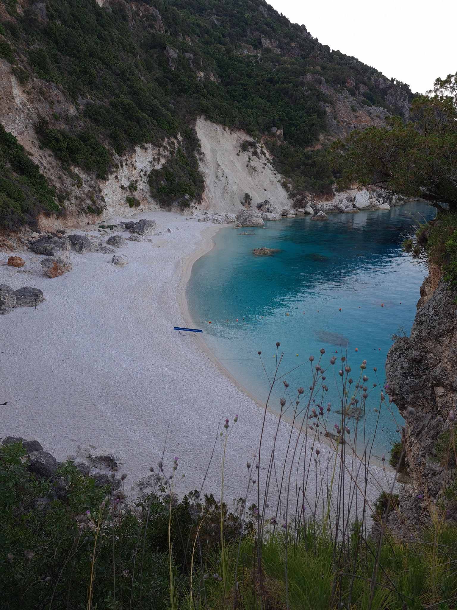 Beach with Island View